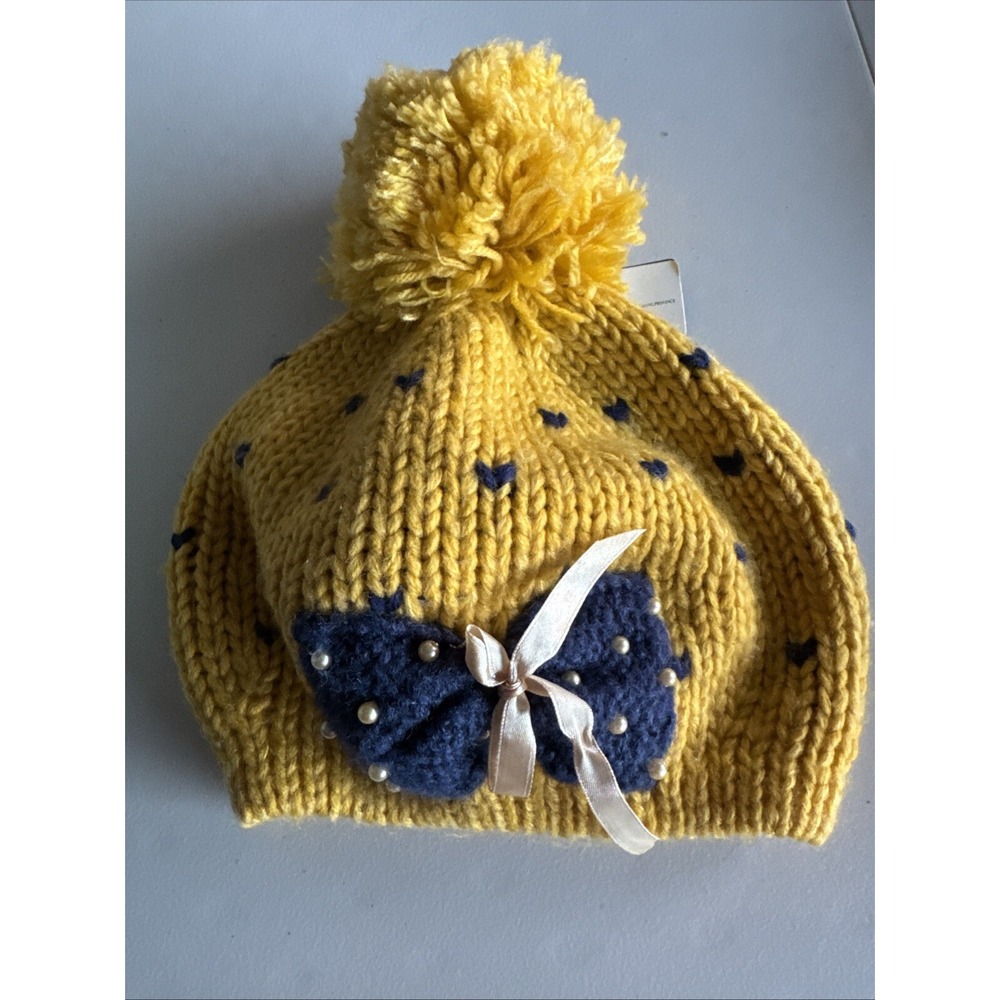 Jamont Headwear Yellow & Blue Fashion Cap NWT